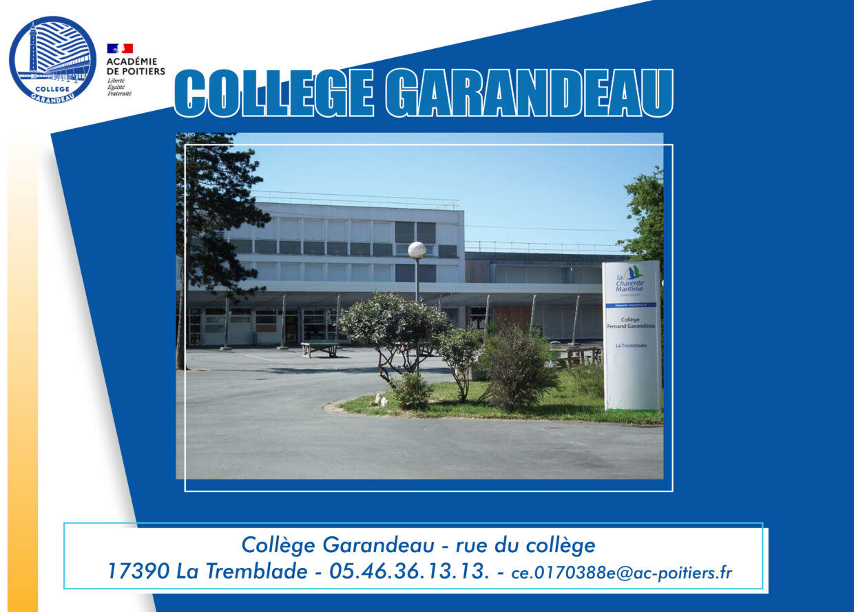 Collège Fernand Garandeau – 2023